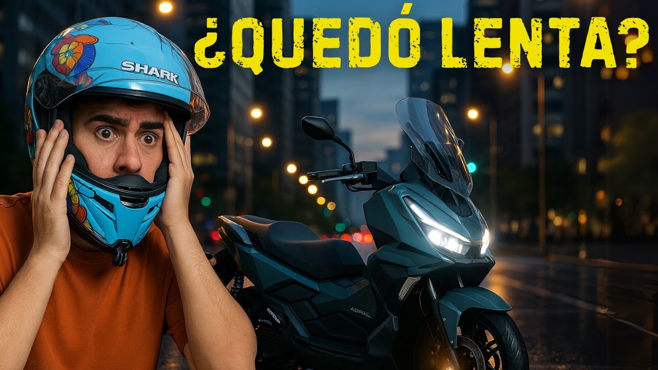¿Cómo se DESPEGA una moto automática nueva? (sin dañarla) - SYM ADXTG 150cc