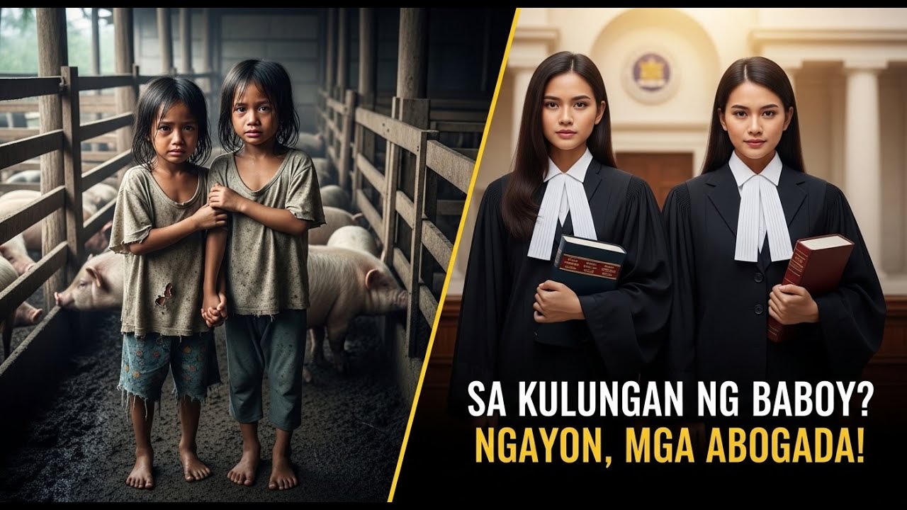 ULILANG MAGKAPATID NA SA KULUNGAN NG BABOY TUMIRA, NAGING MGA ABOGADO