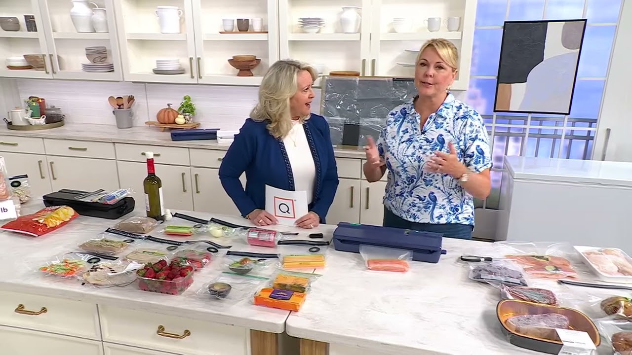 Система вакуумной упаковки FoodSaver 2-в-1 с ручным запайщиком на QVC