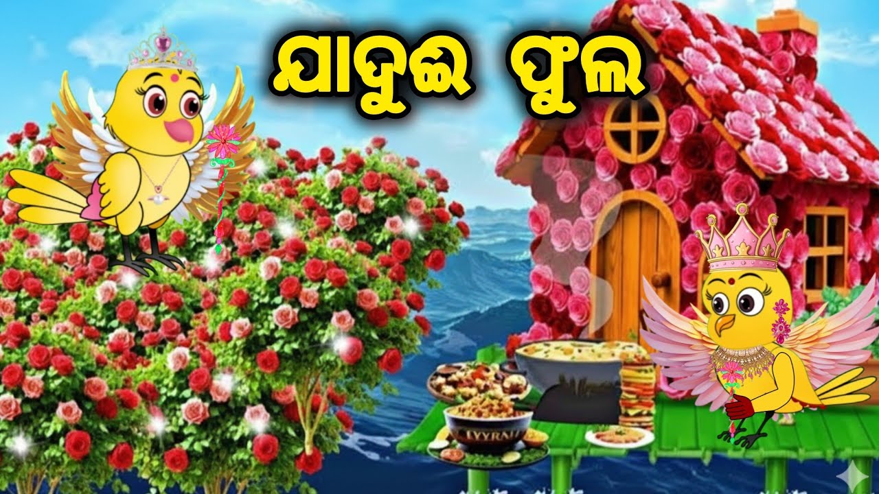 ଯାଦୁଈ ଫୁଲ || Tiki Chadhei  Gapa || Odia Stories || Odia Gapa || jadui phula