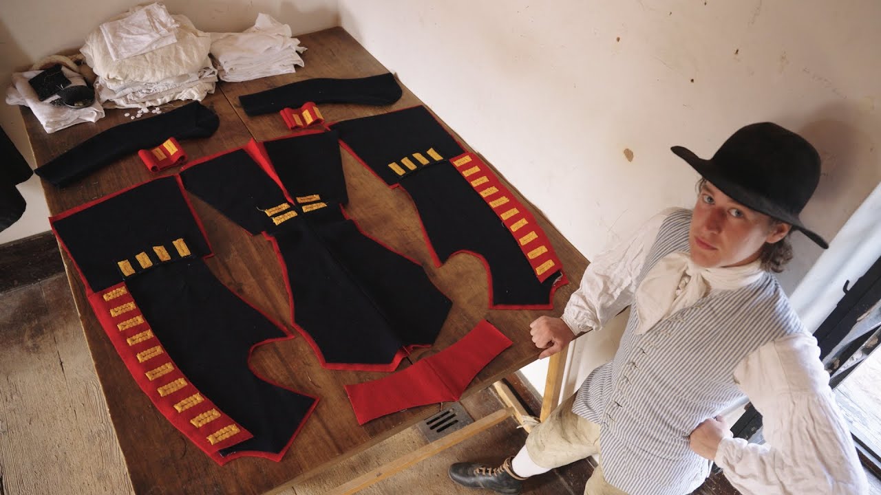 Constructing a British Royal Artillery coat - HISTORIC TRADES