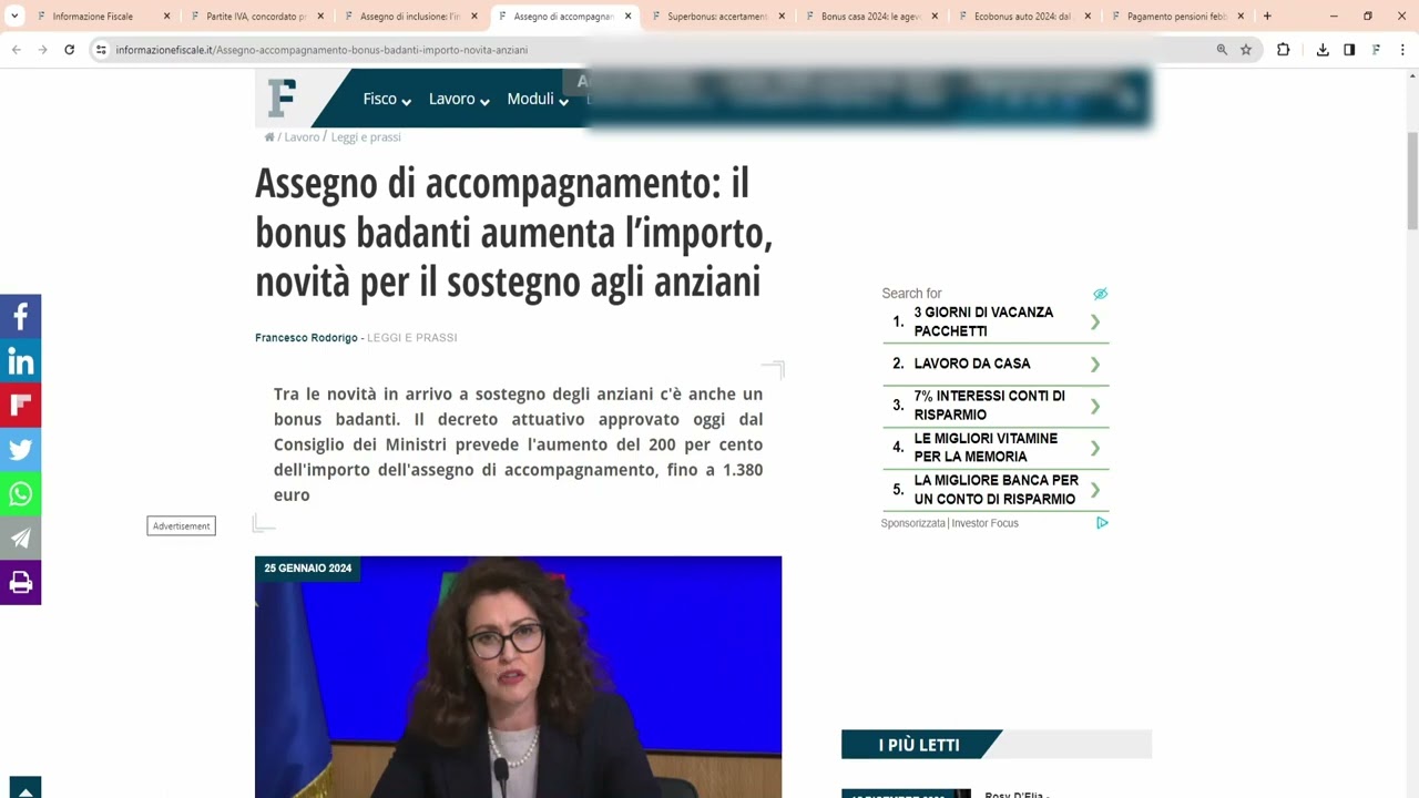 Il concordato preventivo biennale per le partite IVA dal 2024 e altre notizie di Fisco e Lavoro