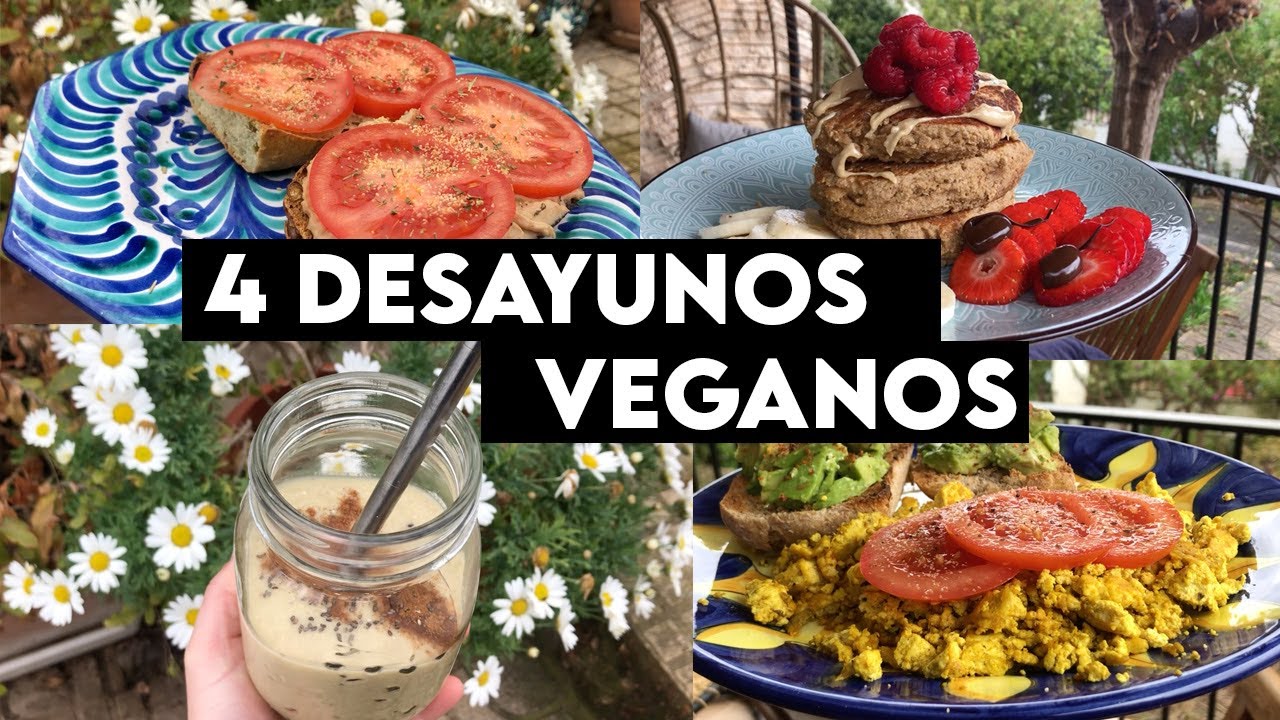 4 #DESAYUNOS VEGANOS FÁCILES | VERDE FICUS