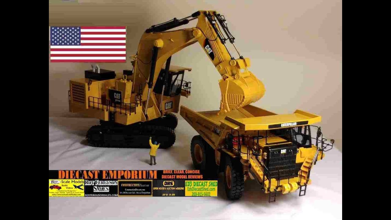 Classic Construction Models (CCM) Caterpillar 6020B Hydraulic Shovel