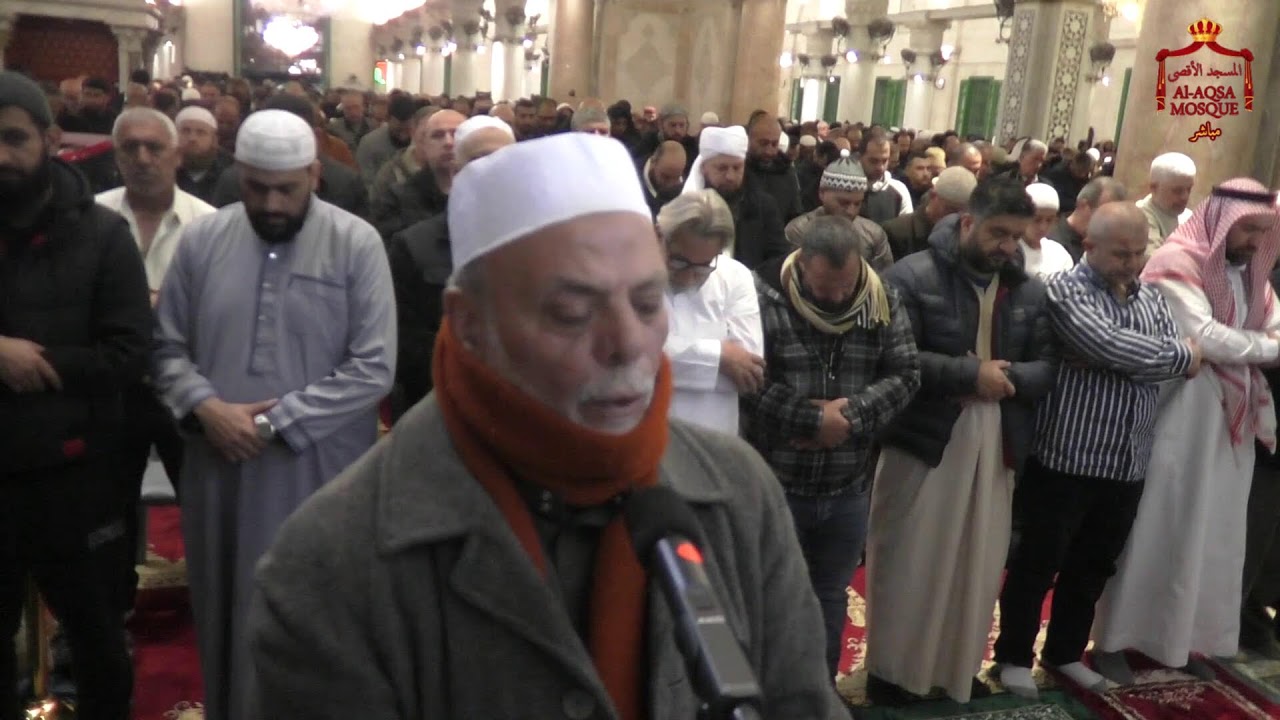 صلاة المغرب 13 رمضان 1445 من المسجد الأقصى المبارك