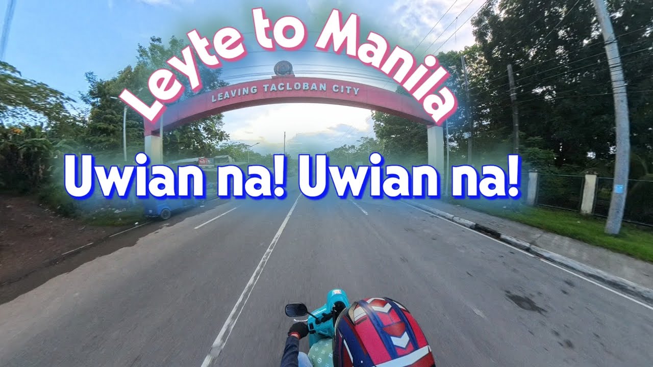 Leyte to Manila: Uwian na! Uwian na! | Fazzio | Love Rides