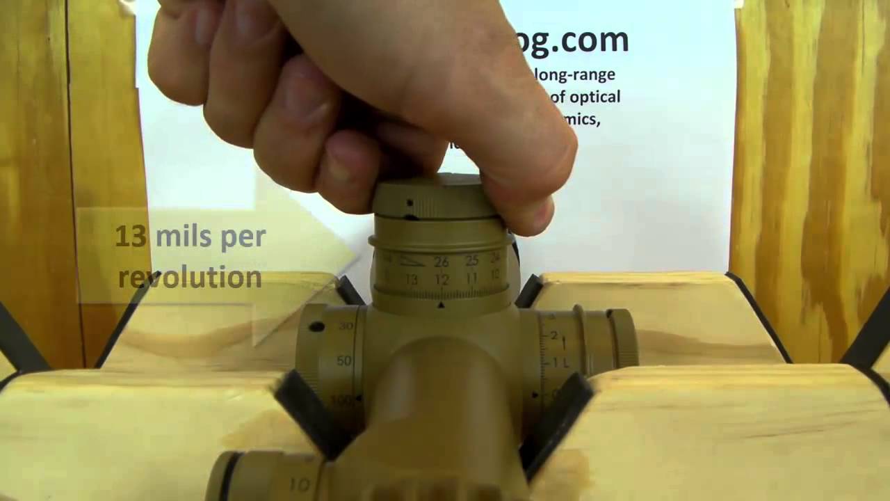 Schmidt and Bender PMII 3-27x56 High Power MTC LT Turret Demo