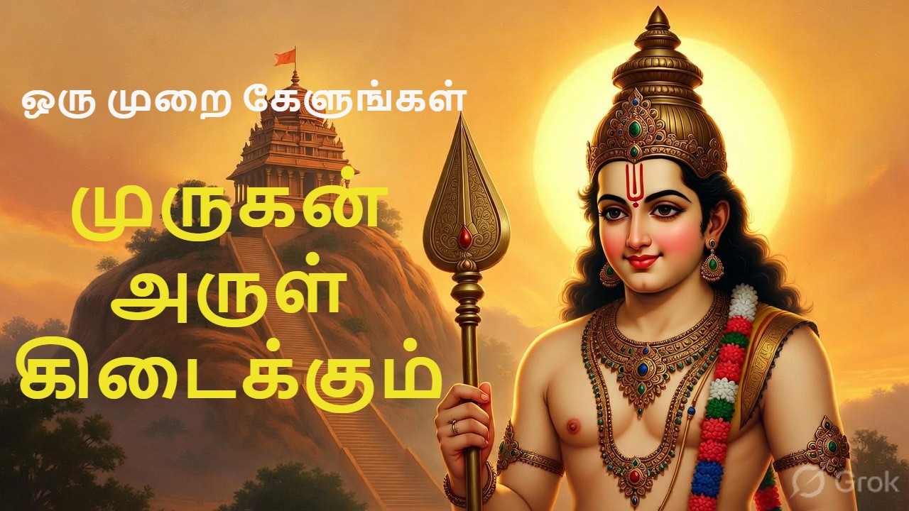 முருகன் அருள் இருந்தால் எல்லாம் வெற்றி 🙏 | வேல் வேல் வெற்றி வேல் | முருகன் பாடல்