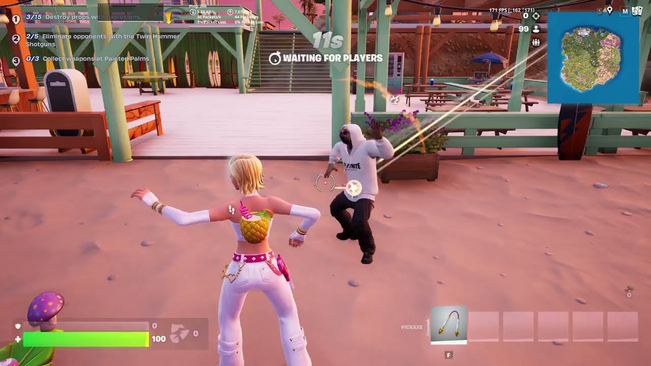 Fortnite 260+ High Ping