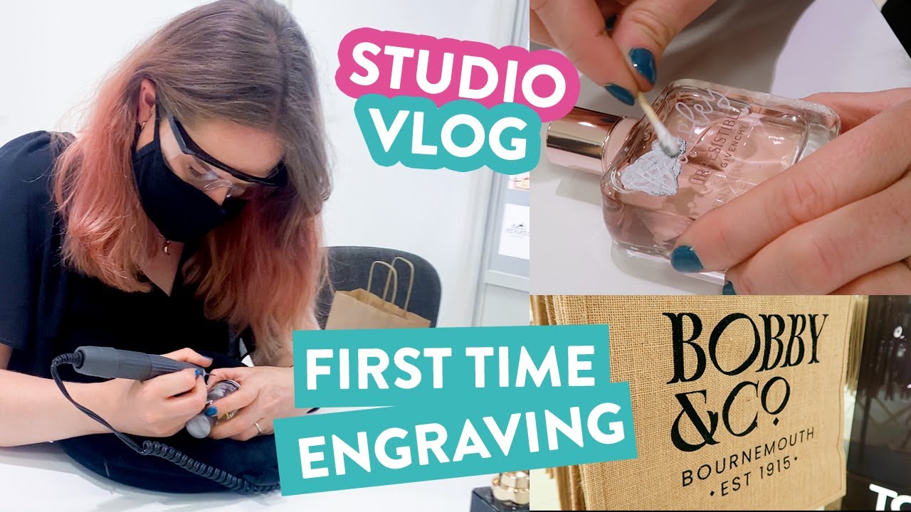 Studio Vlog | Calligraphy engraving for the first time! | 041