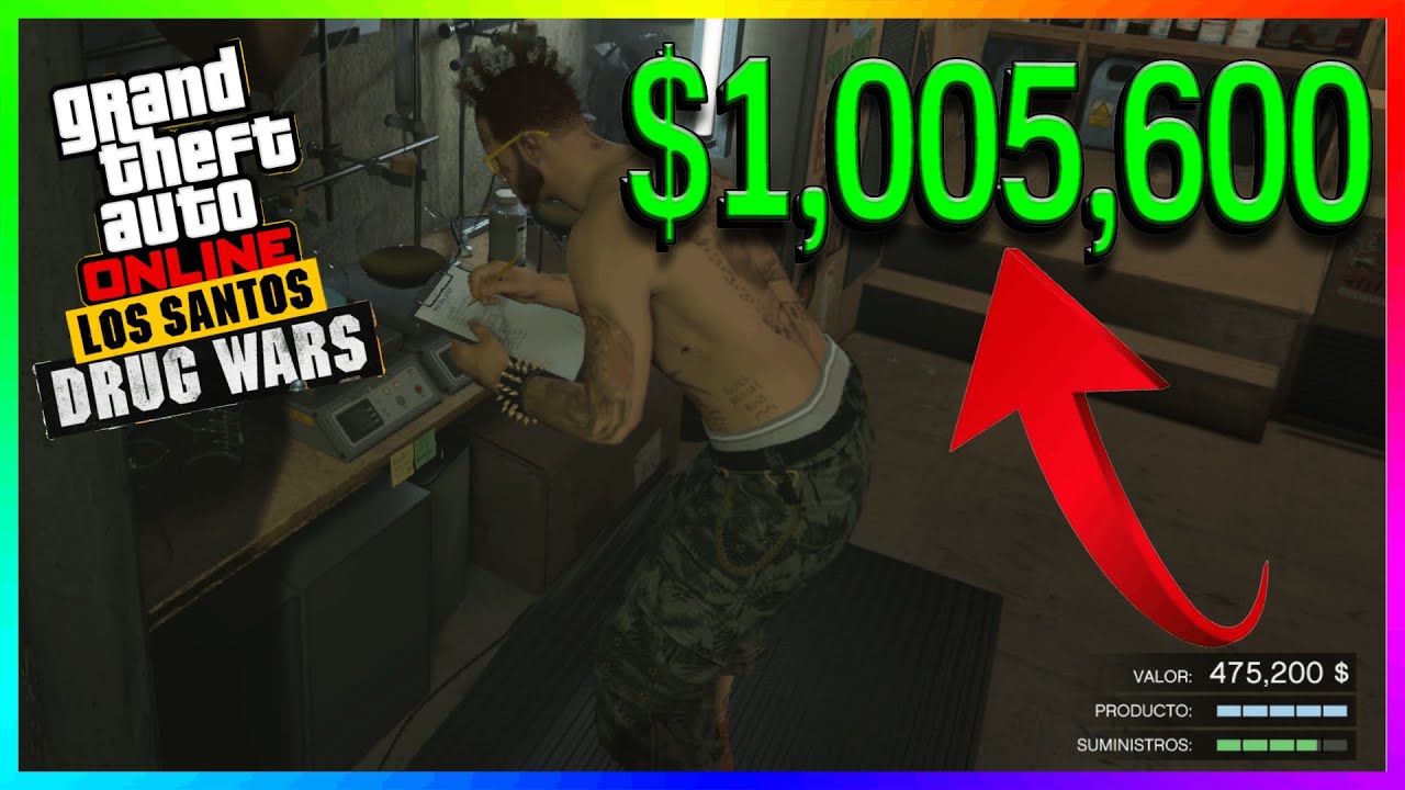GANA $1,005,600 en el LABORATORIO DE &Aacute;CIDO -  GTA 5 ONLINE