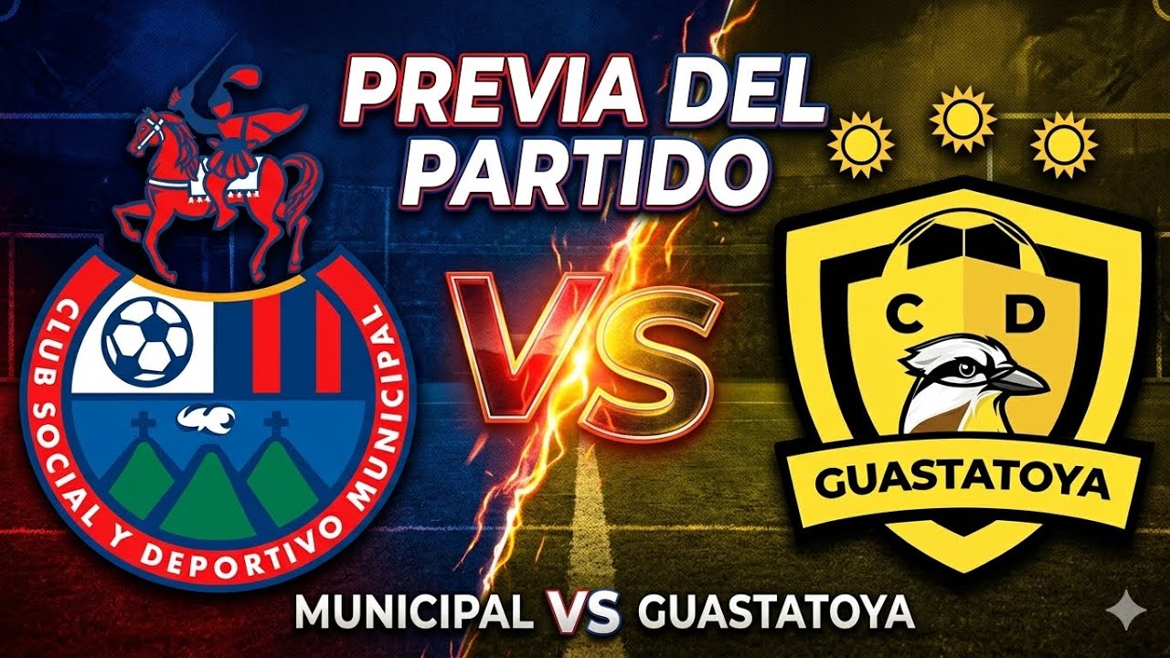 Municipal vs Guastatoya EN VIVO | Jornada 4