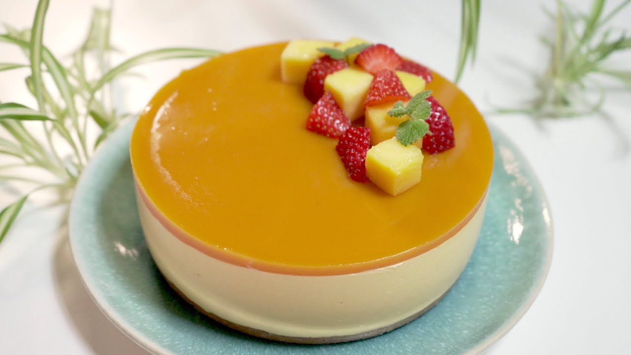 The Best No Bake Mango Cheesecake|Goodcookingideas
