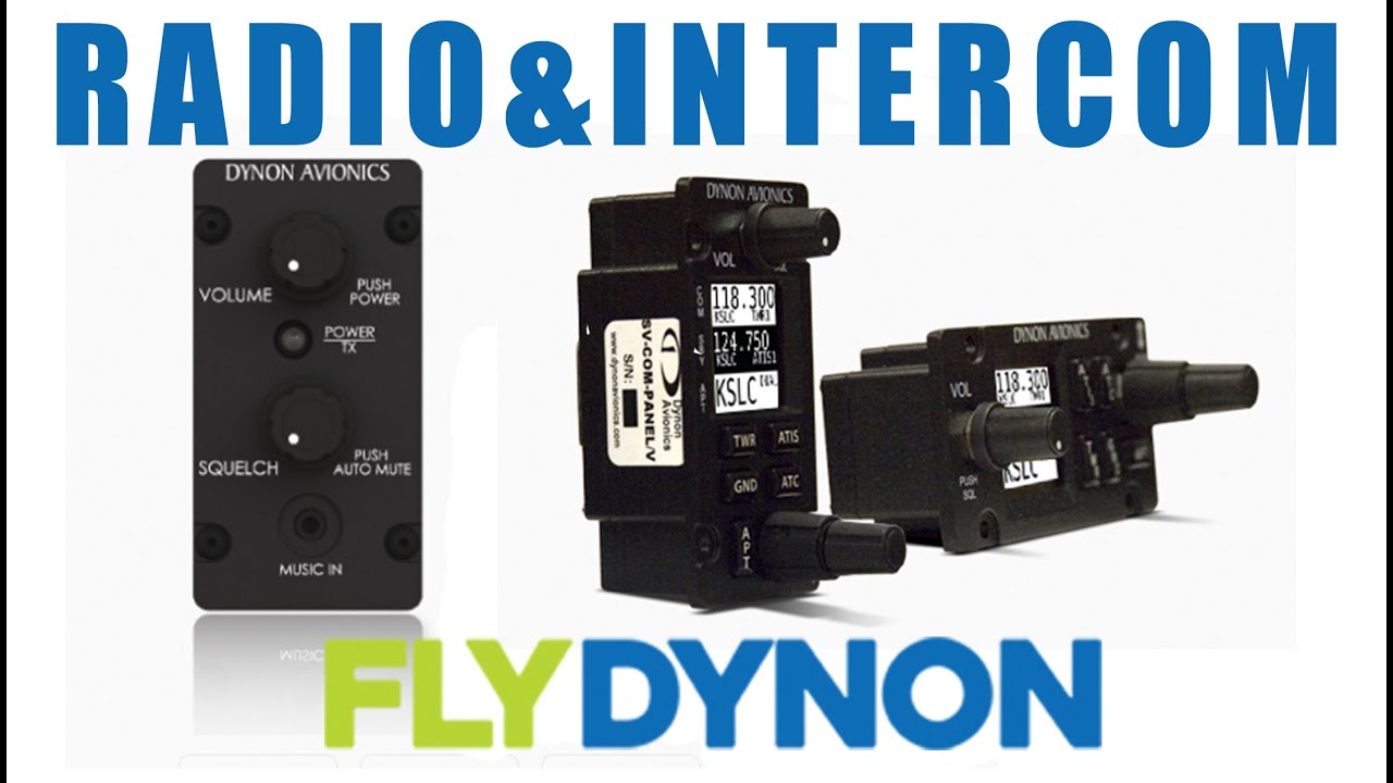 Dynon Radio and Intercom Deep Dive