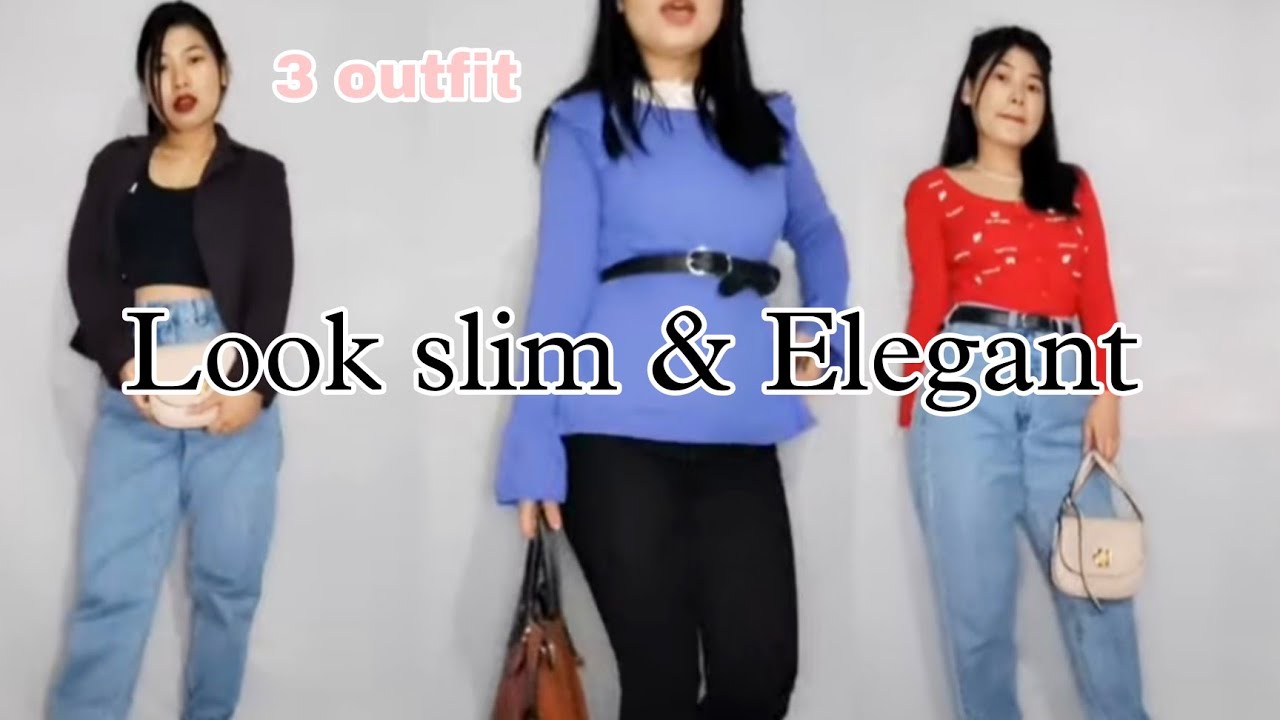 How to look Slim & Tall 🤌✨️| 3 different way