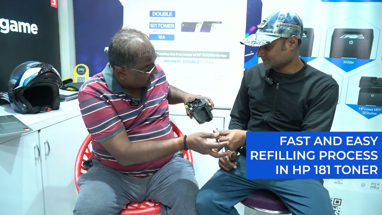 Double Your Margins with HP 181 Toner l Raju, Refiller, Muzaffarpur