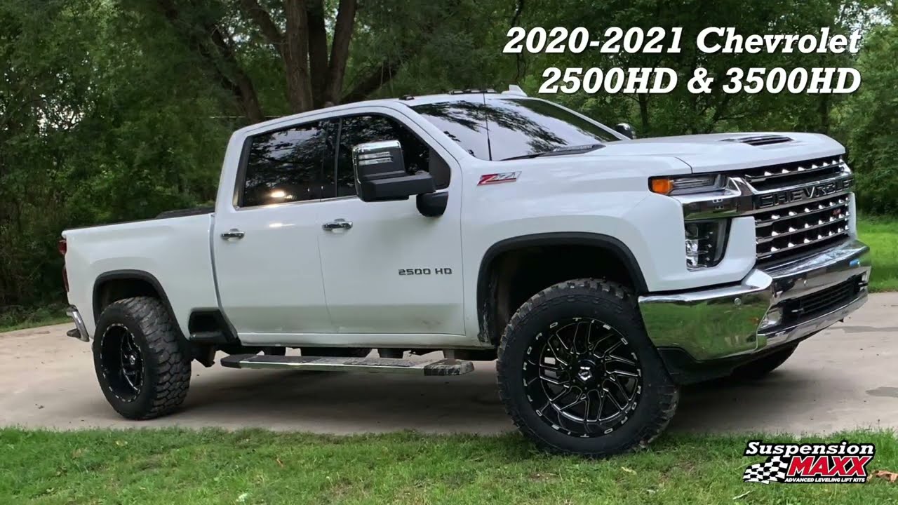 Best leveling kit for your new 2500HD! SuspensionMAXX