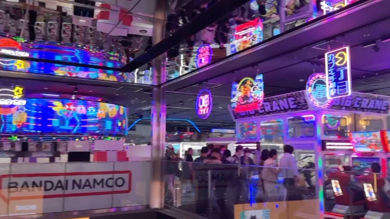 Namco TOKYO Arcade | Tokyu Kabukicho Tower Shinjuku Tokyo Japan