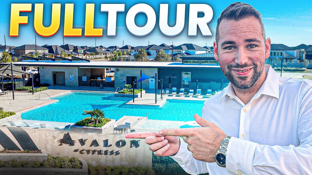 Living in Avalon at Cypress Texas | Resort Style Amenities + New Homes [FULL TOUR]
