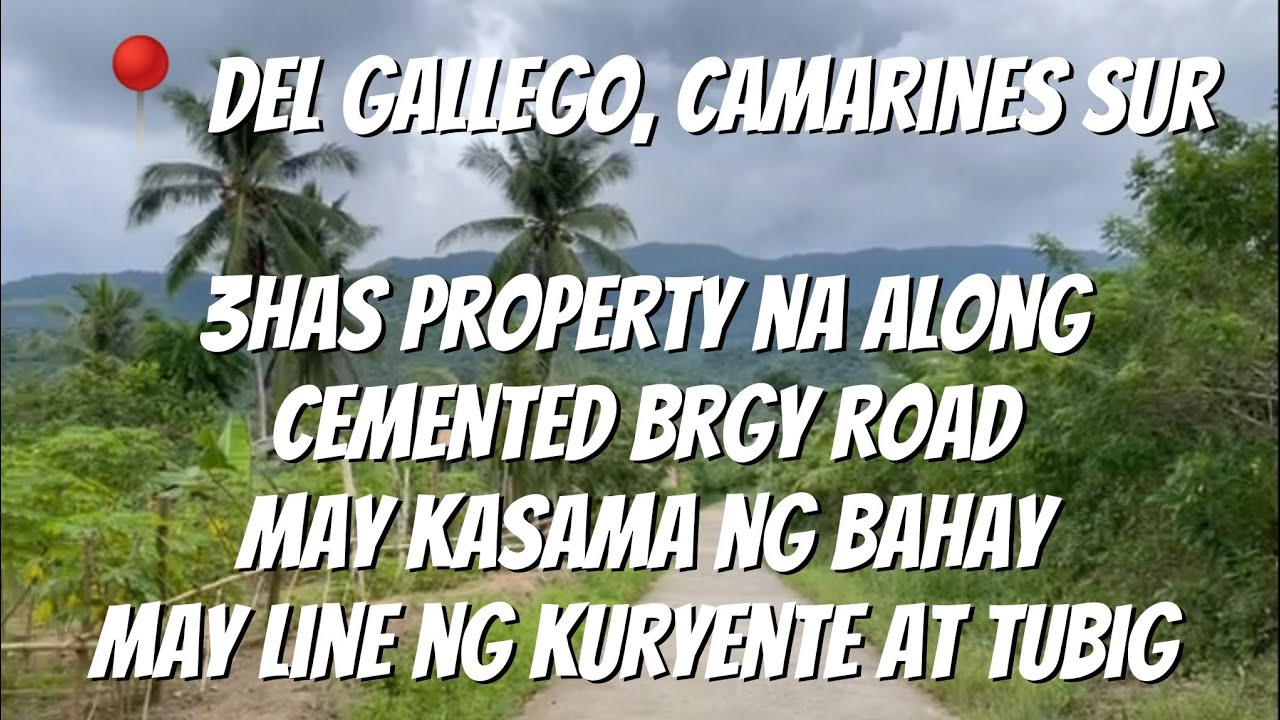 VLOG 162: 📍DEL GALLEGO, CAMARINES SUR/ 3HAS/ MAY SOURCE OF WATER AT KURYENTE/ MAY BAHAY NA KASAMA