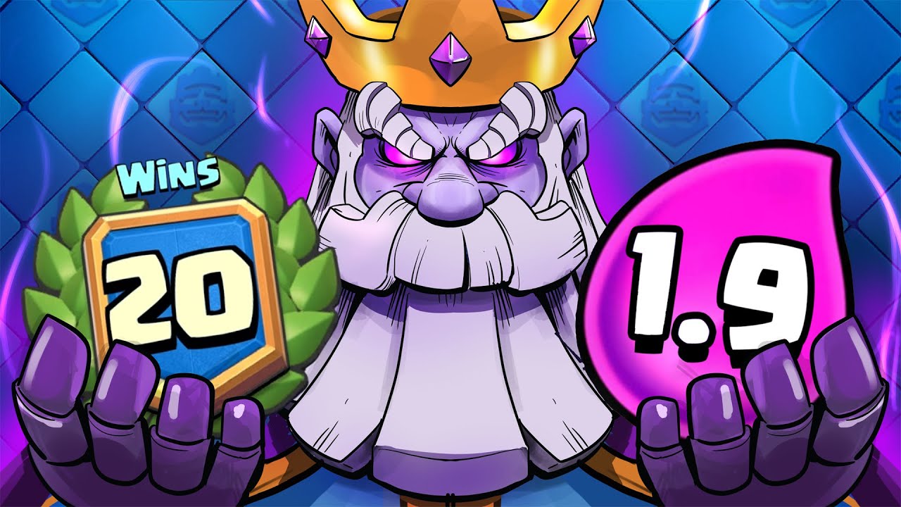 Как я выиграл 20-0 с самой сложной колодой в Clash Royale