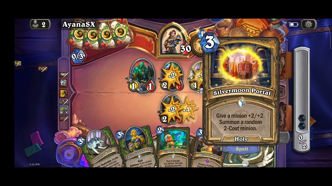 Hearthstone - Arena - What will happen with 6 infinite wolves in one deck O.o