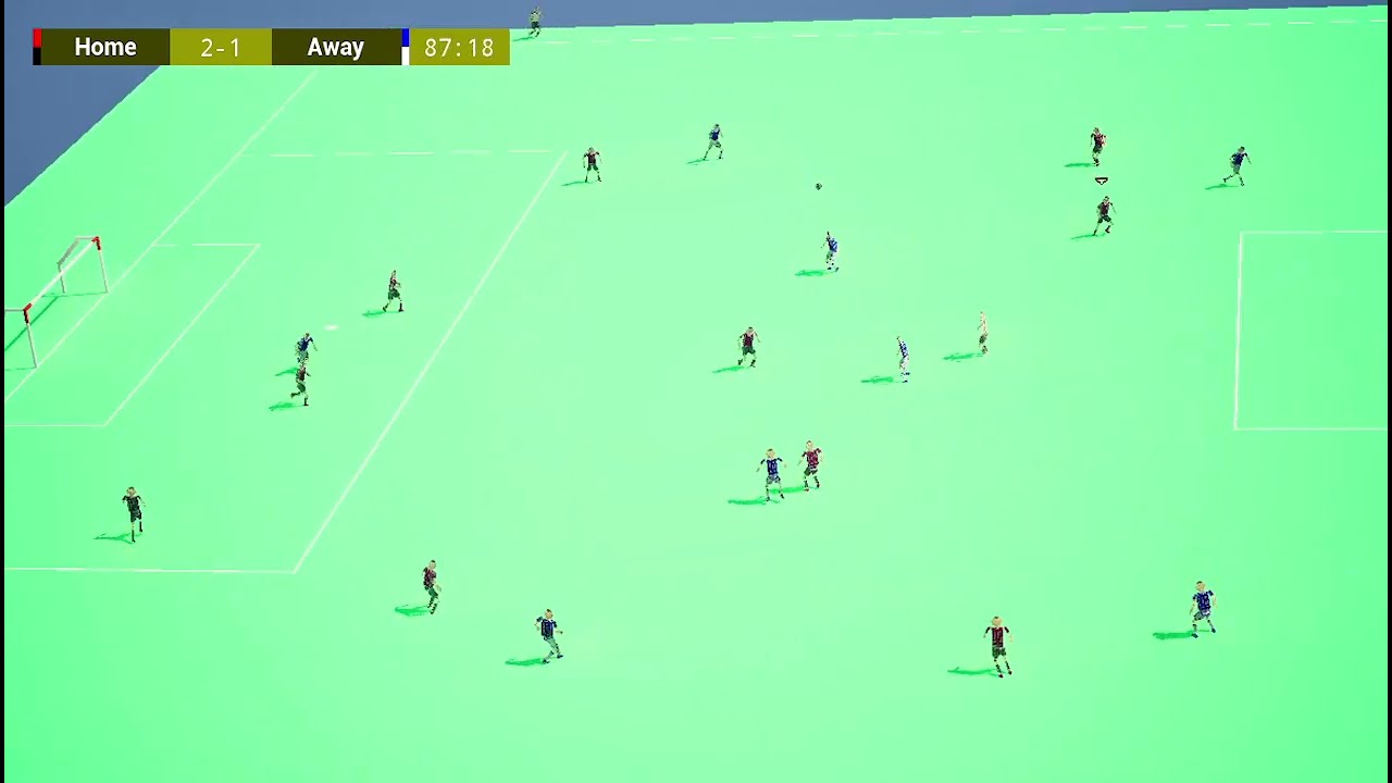 New Football Game - Gameplay Prototype - Player vs CPU - Unreal Engine 5