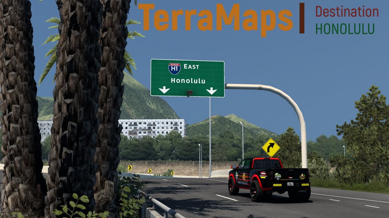 Destination Honolulu - Map Mod for ATS by TerraMaps