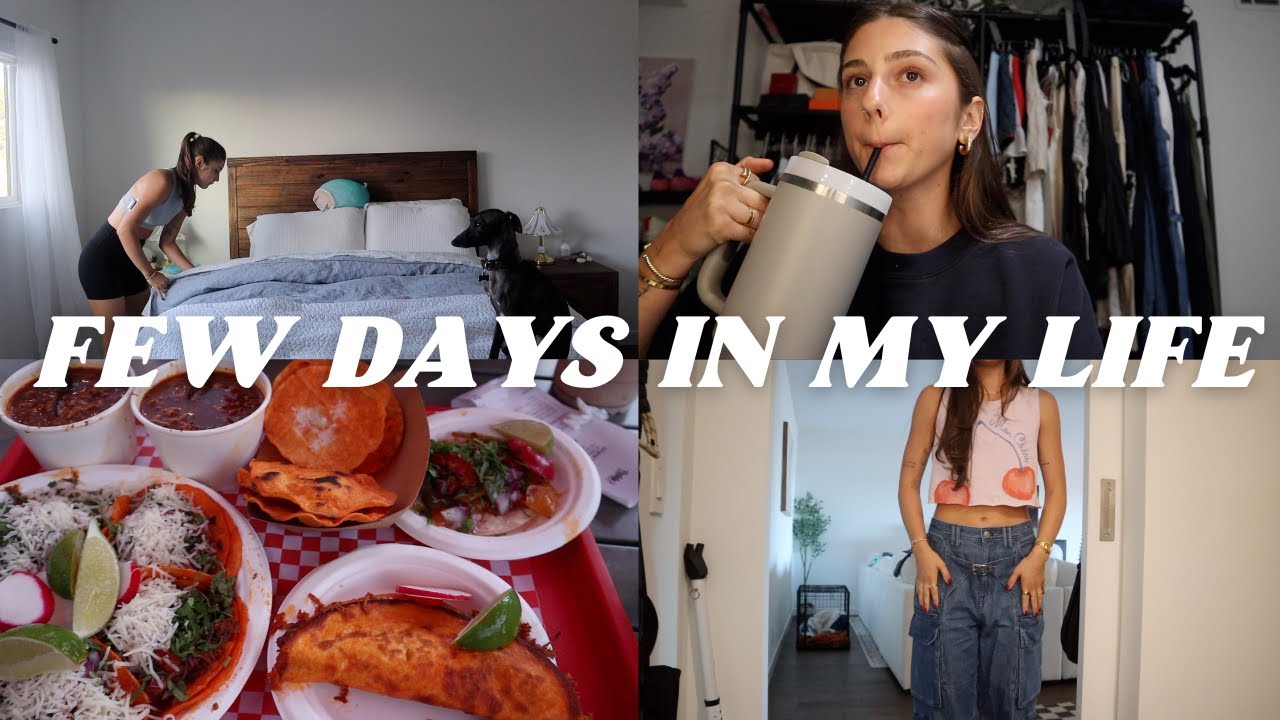 CHATTY VLOG: GRWM, natural makeup routine + apartment decor