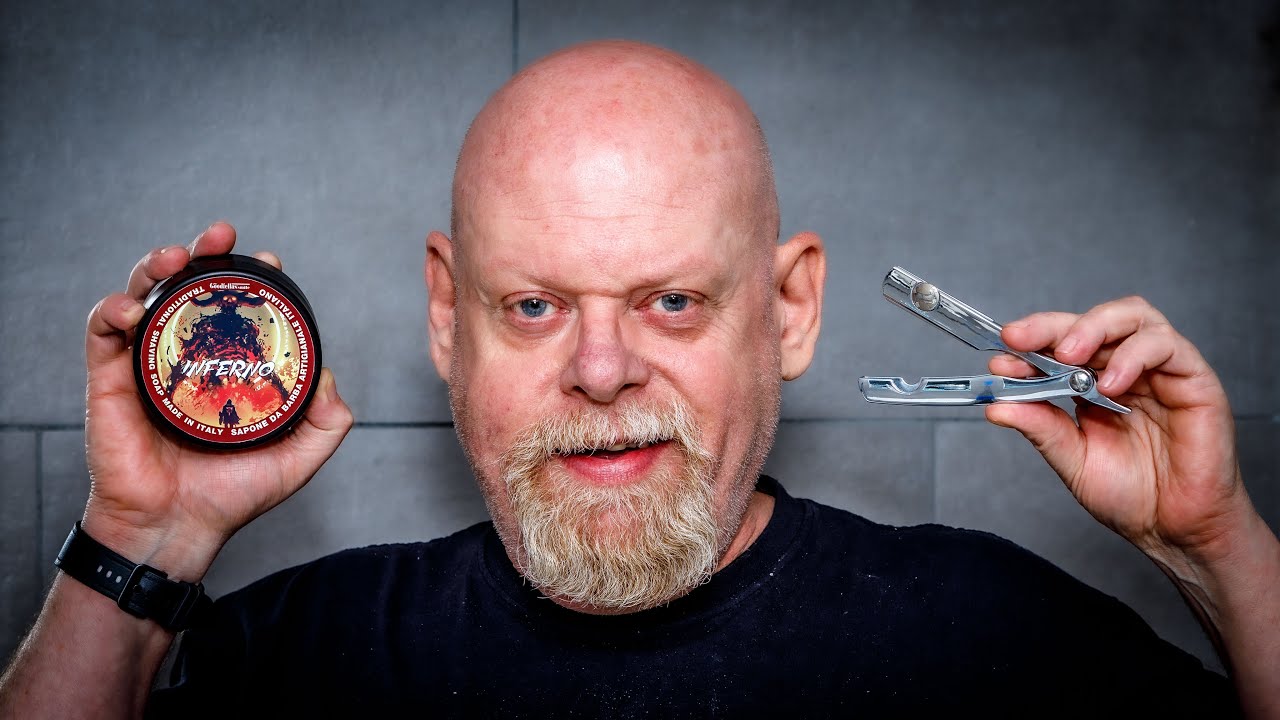 Mr G Straight Shave No107 Irving Barber Co. Shavette & Goodfellas SMile Inferno