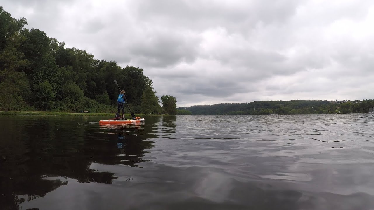 SUP-Geschichten: Rund um den Baldeneysee in Essen - 14,6km