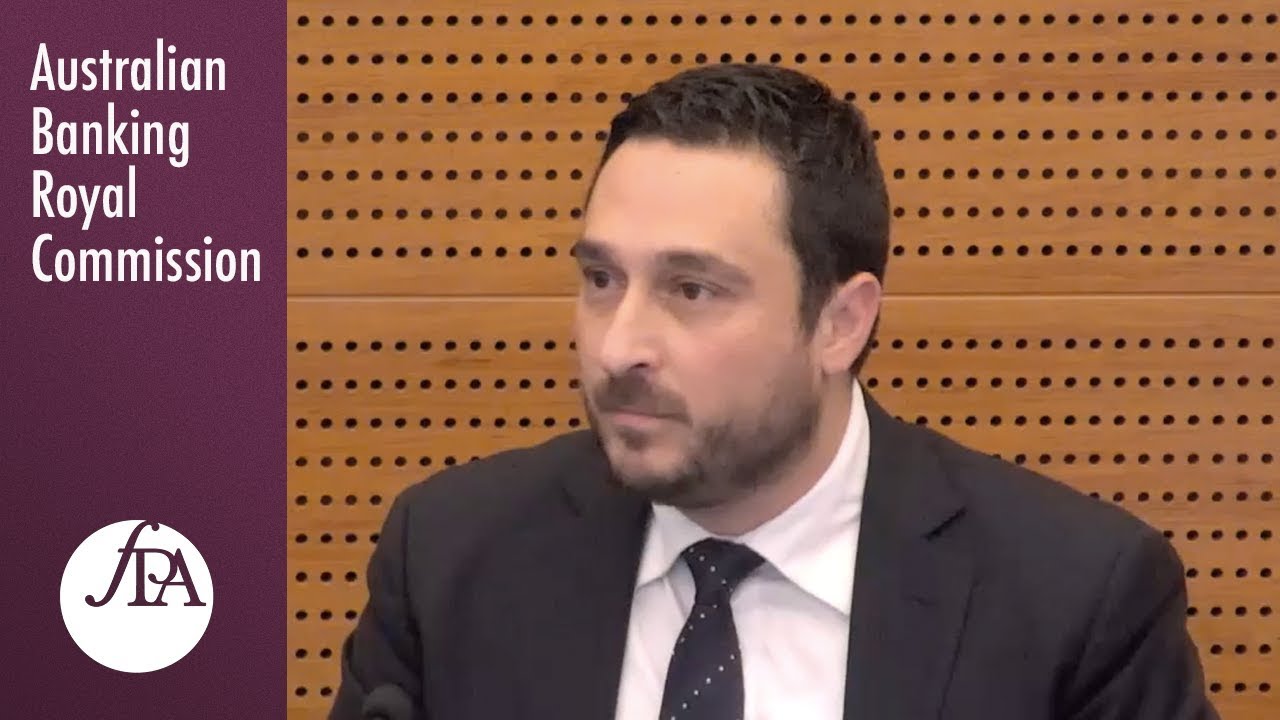 The CEO of the Financial Planning Association of Australia testifies at the Royal Commission