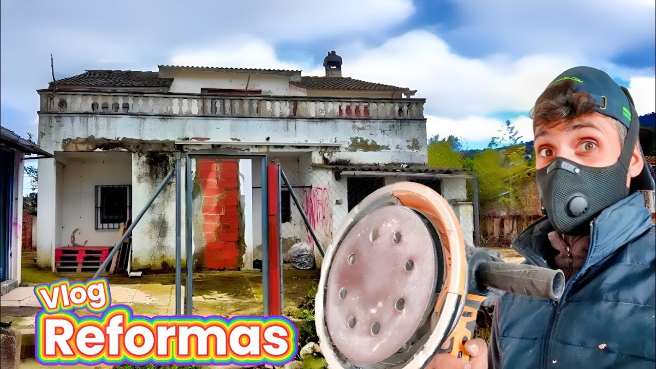 ¡24h en la REFORMA de la VILLA!😃 Empezamos con los DORMITORIOS Adiós al GOTELE paso a paso🏡