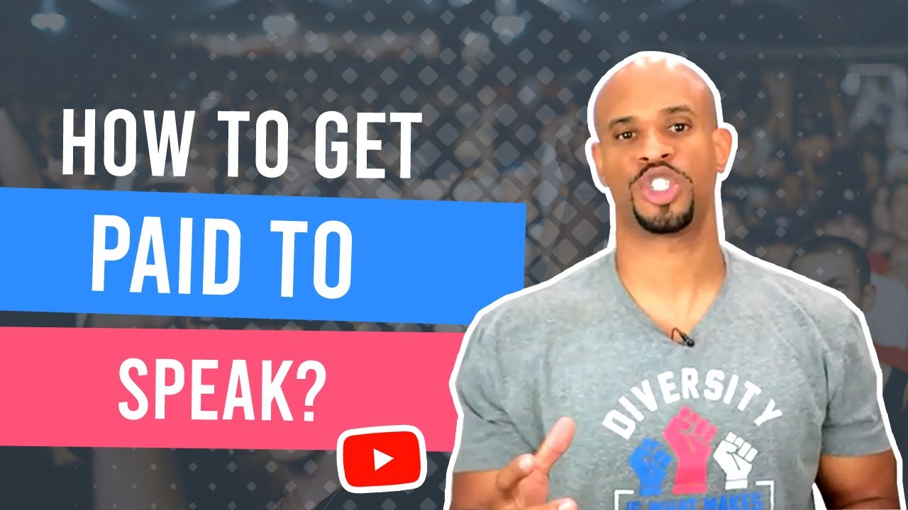 How to get paid to speak?
