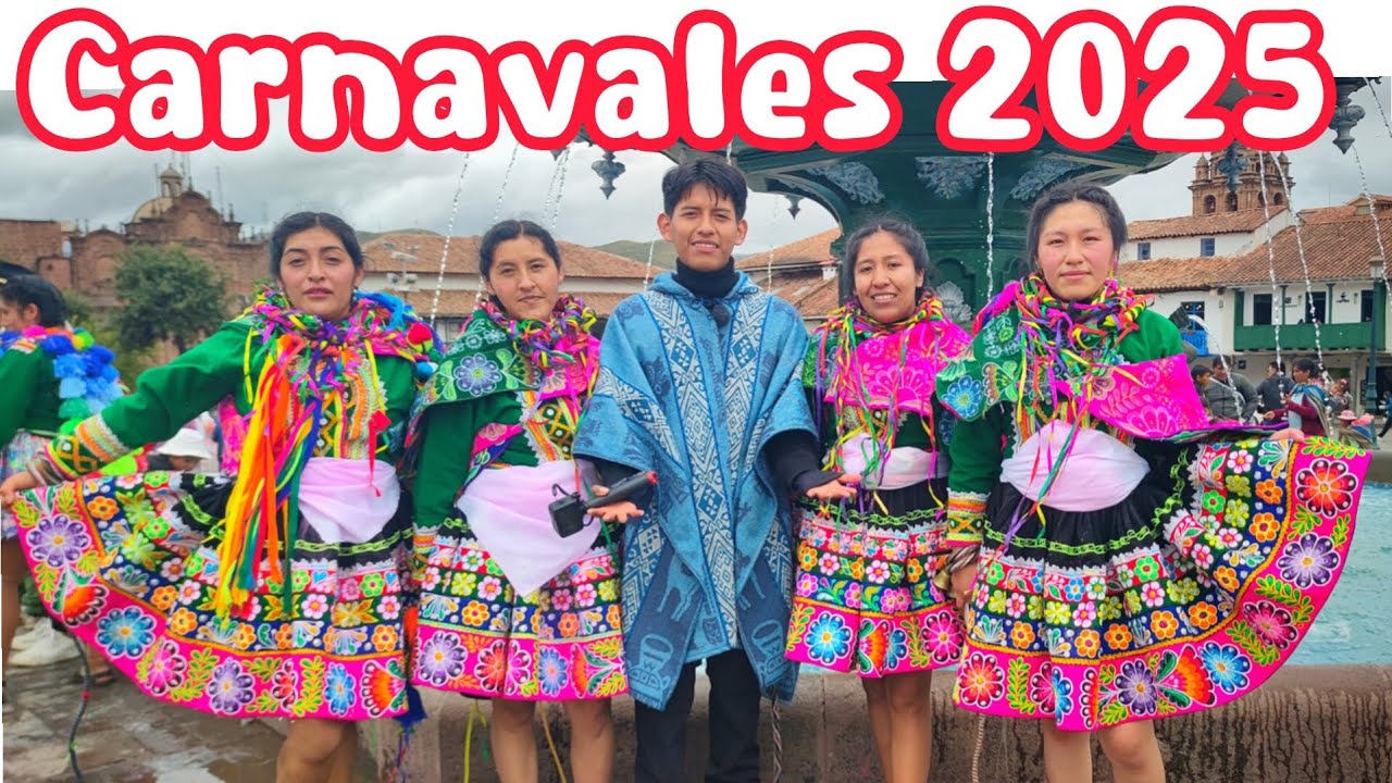 🔥 ¡Así se VIVEN los #CARNAVALES en #CUSCO 2025! 🎉 IMPRESIONANTE #FESTIVAL 🎭