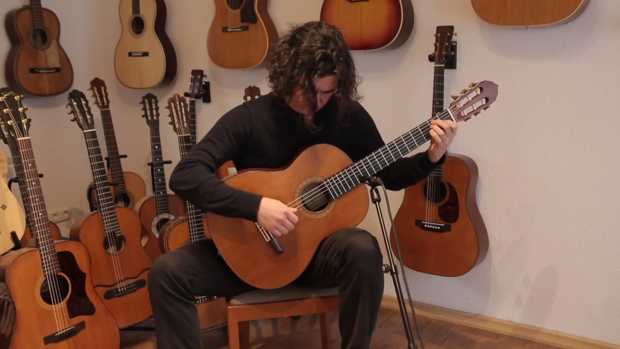 Dieter Hense 1982 - a very special classical guitar handbuilt by this famous German luthier