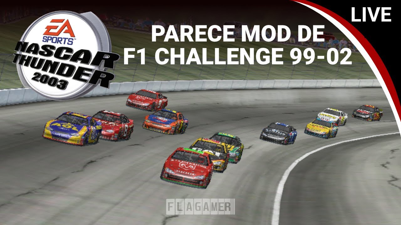 Relembrando o cl&aacute;ssico NASCAR Thunder 2003 para PC