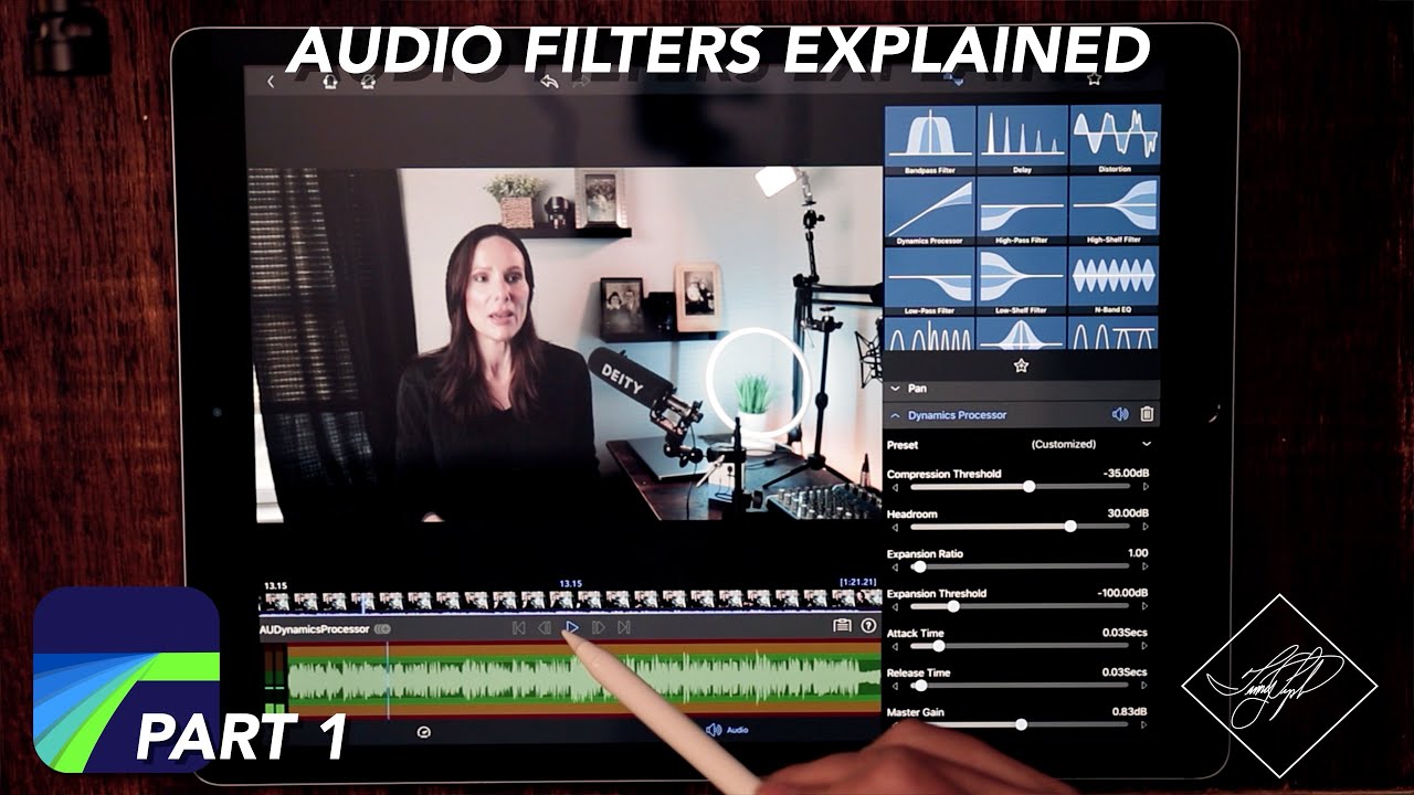Audio Filters In LumaFusion Explained Part 1