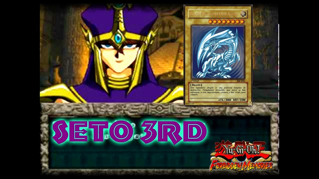 Yugioh Forbidden Memories/ Seto 3rd/ PS1