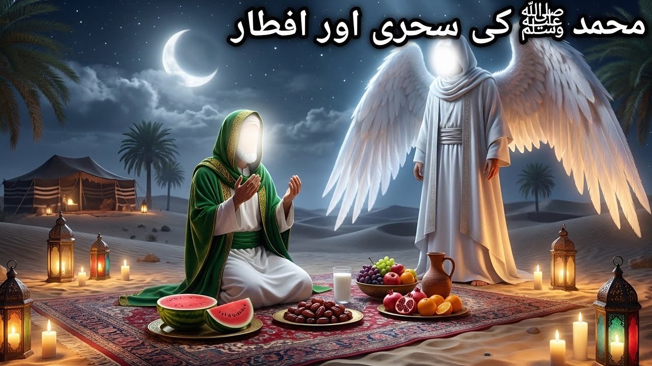 रमज़ान में नबी ﷺ की सेहरी और इफ्तार का तरीका | Muhammad ﷺ Ramzan Kaise Guzarte The