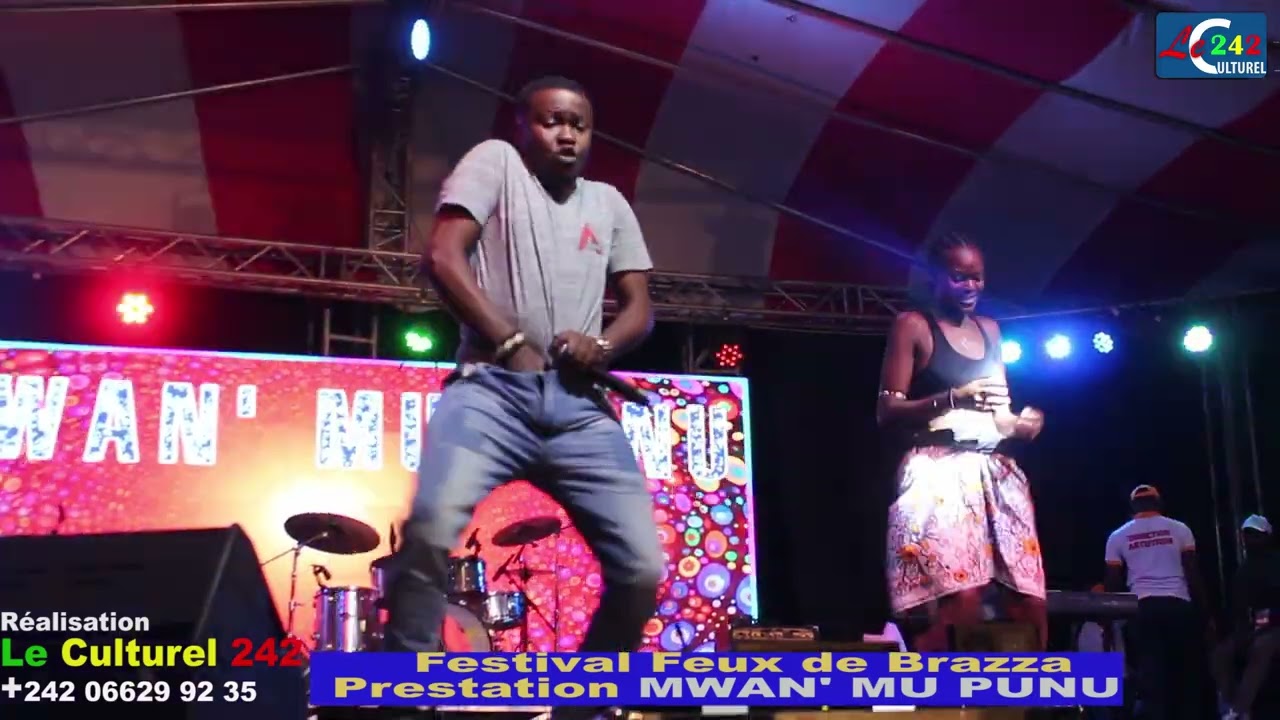 FESTIVAL FEUX DE BRAZZA:  MWAN'MU PUNU DONNE DU RYTHME