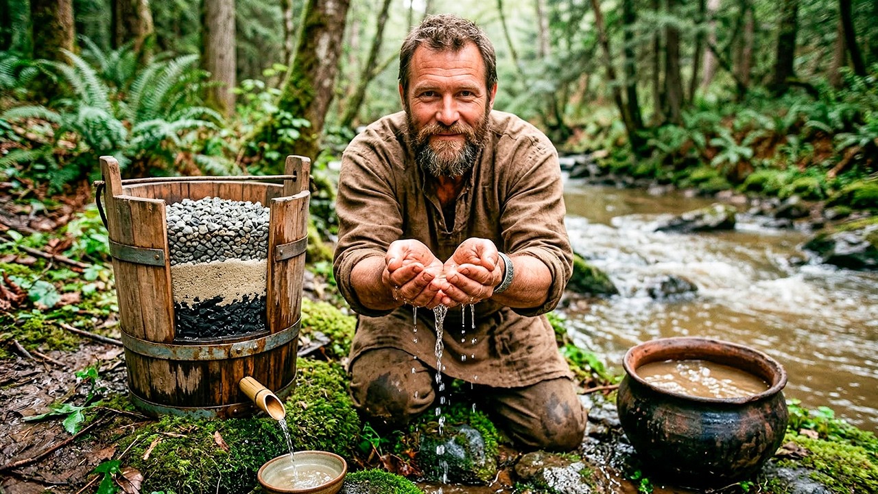 Build This Medieval Water Filter: Costs $20 Once and Never Needs Replacing