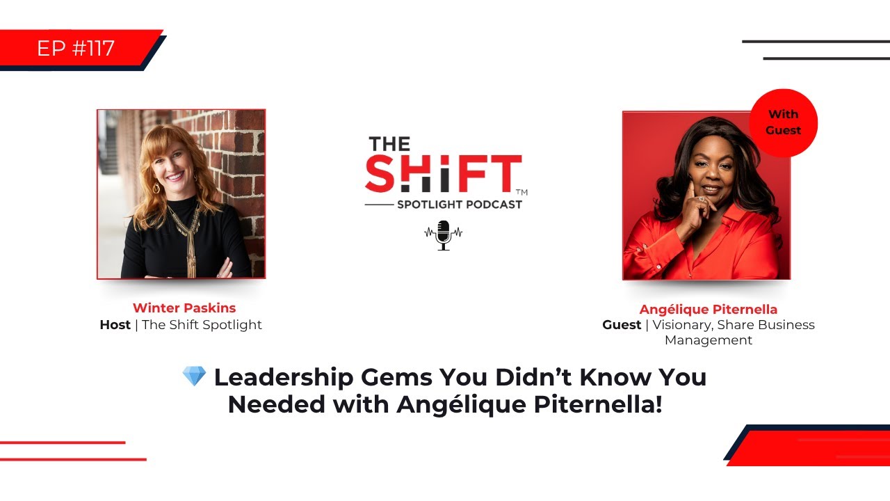 💎 Leadership Gems You Didn’t Know You Needed with Angelique Piternella!