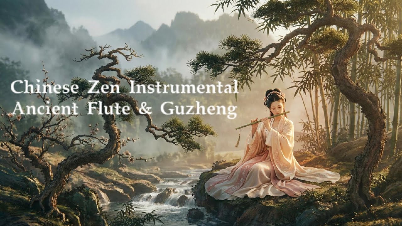 Chinese Zen | Ancient Flute & Guzheng Instrumental for Deep Calm, Meditation & Sleep