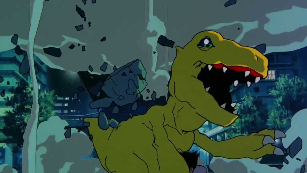 Digimon Movie 1 New Dub with Saban Music Part 6