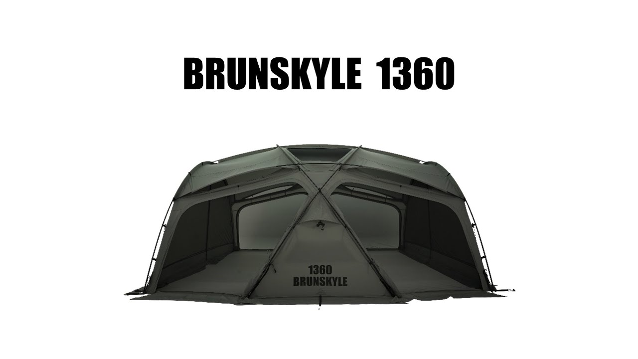브런스카일 1360 텐트 설치 / How to set up a tent (BRUNSKYLE 1360)