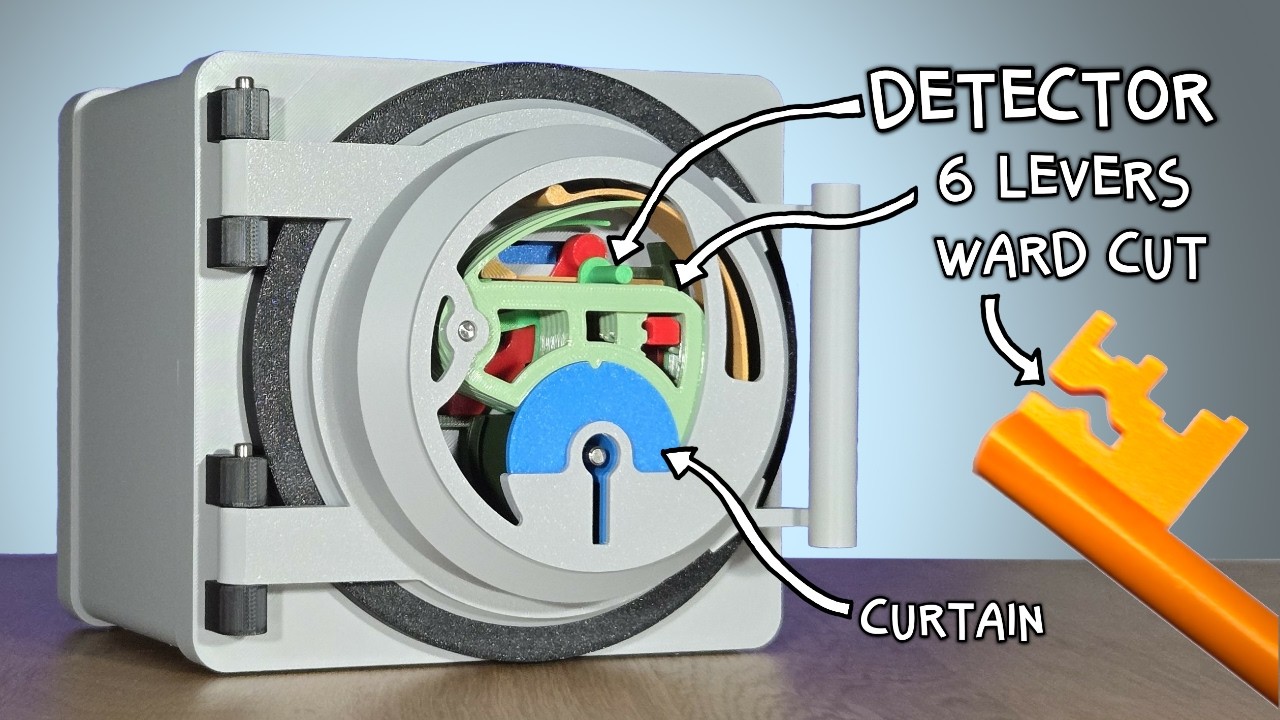 I 3D Printed a Vault Even Locksmiths Would Struggle With!