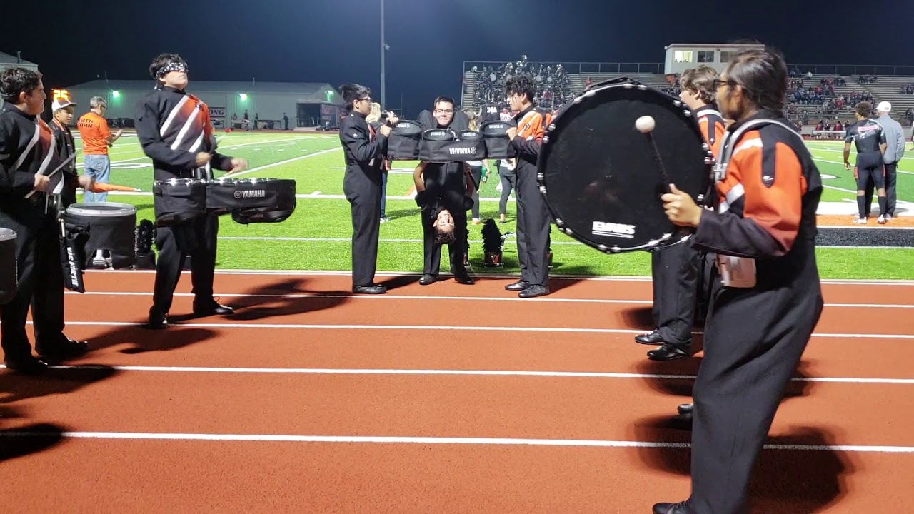 DHS drumline jig 2 upside down