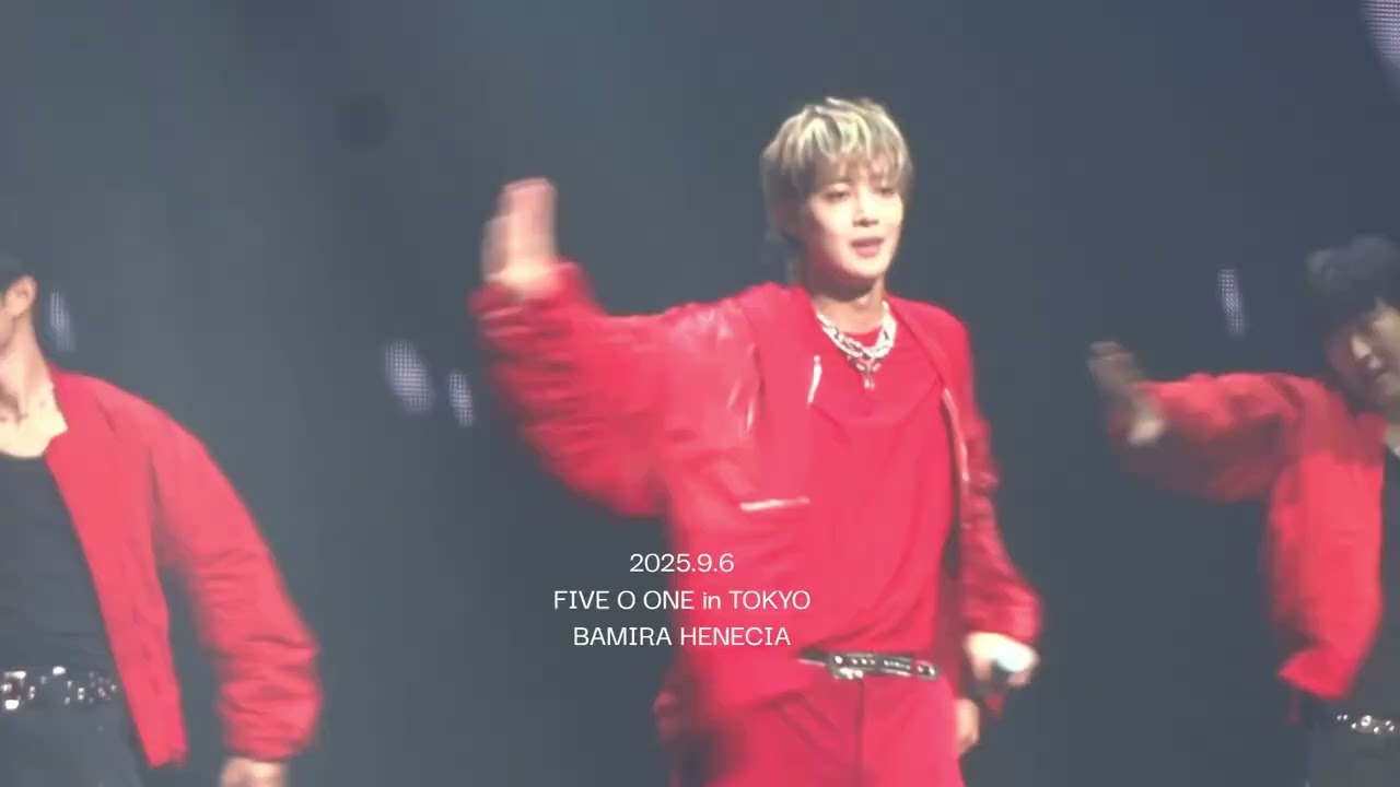 2025.9.6 FIVE O ONE in TOKYO　#fiveoone ＃#kimhyunjoong #henecia