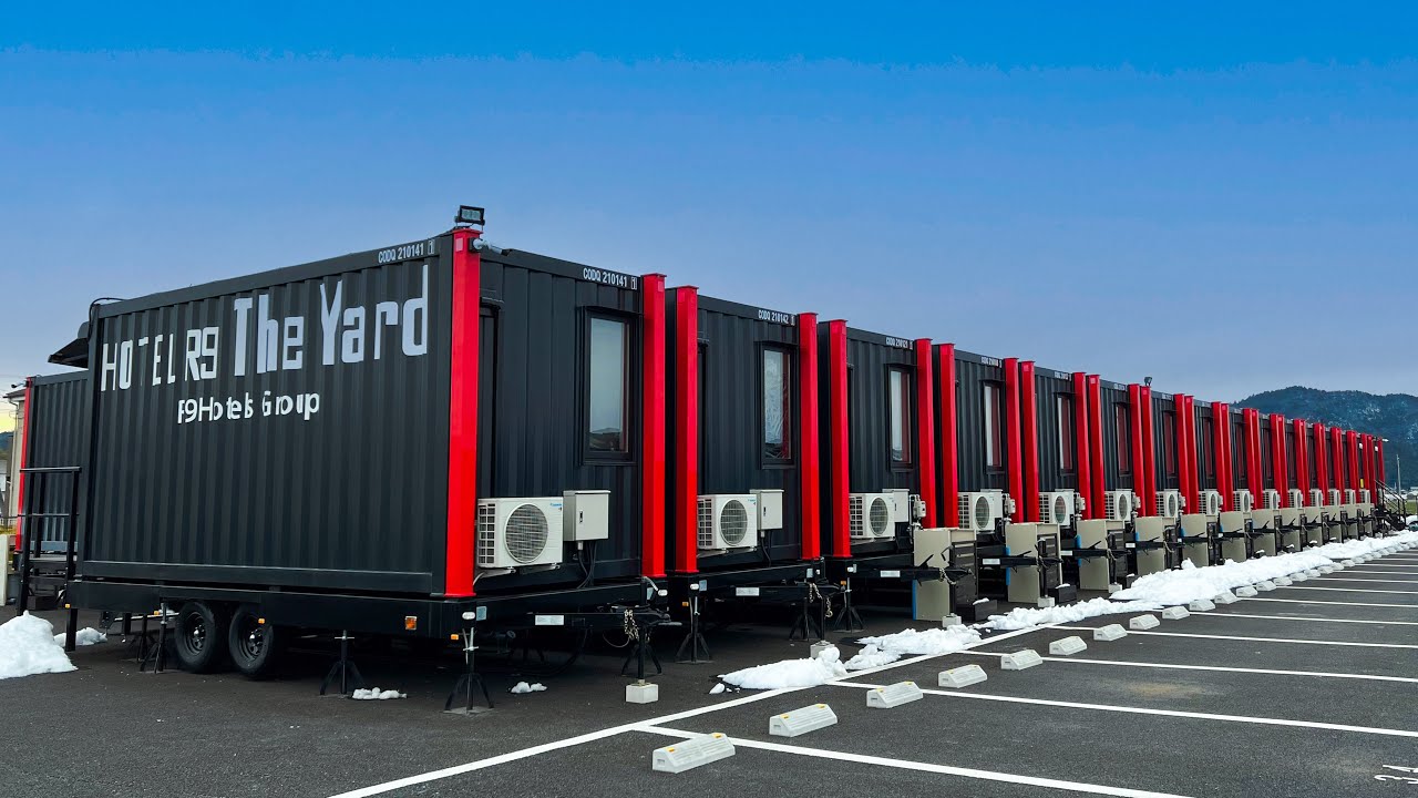 Discovering Japan's Hidden Gems: My Incredible Stay at a Container Hotel🏨